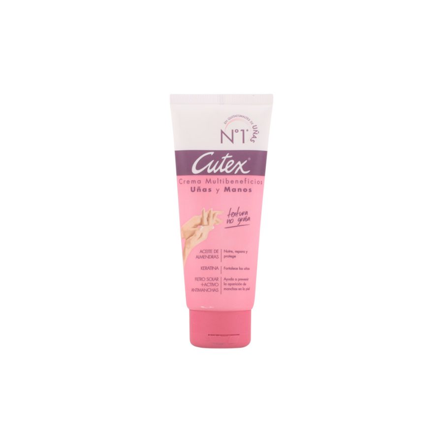 Cutex CREMA MANOS Y UÑAS leche almendras 100 ml