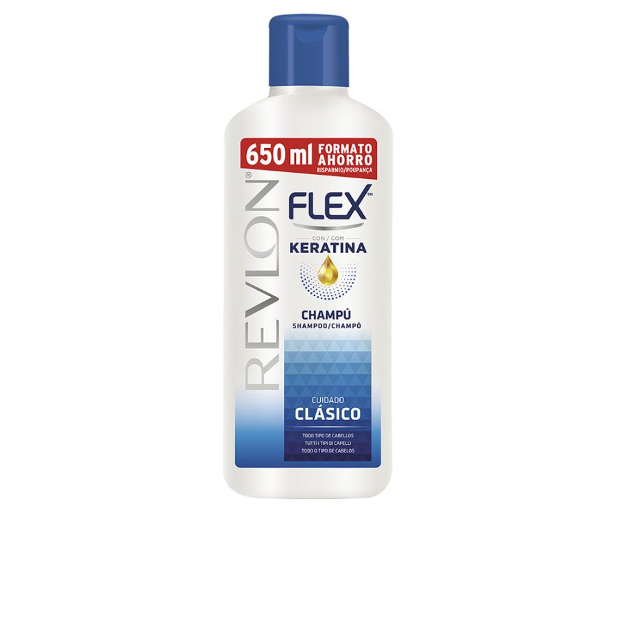 Revlon mass market FLEX KERATIN classic care shampoo 650 ml