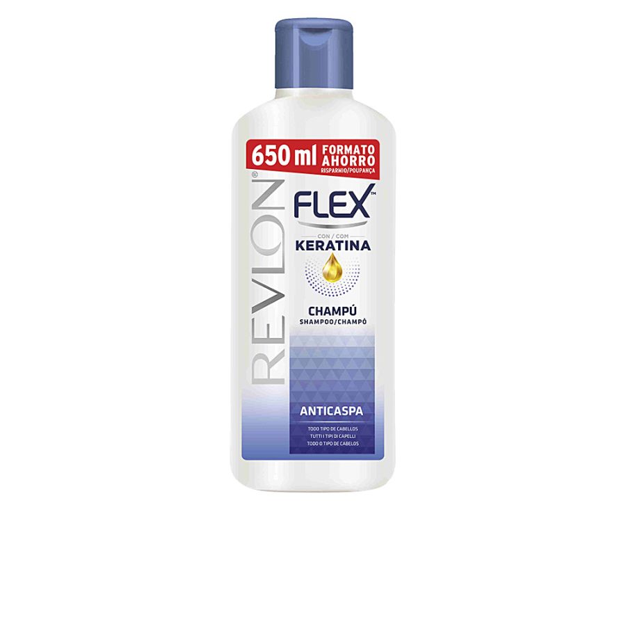 Revlon mass market FLEX KERATIN anti-dandruff shampoo 650 ml