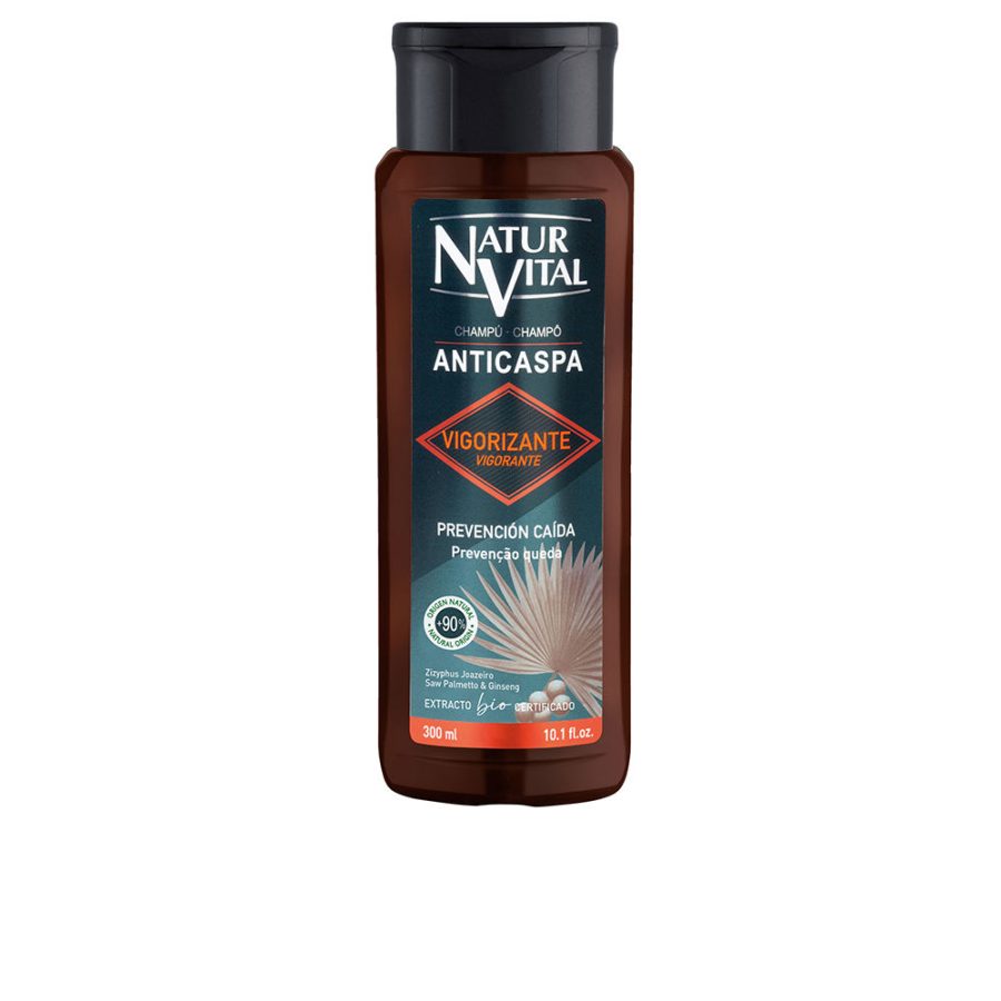 Natur vital CHAMPÚ ANTICASPA ANTICAIDA MEN vigorizante 300 ml