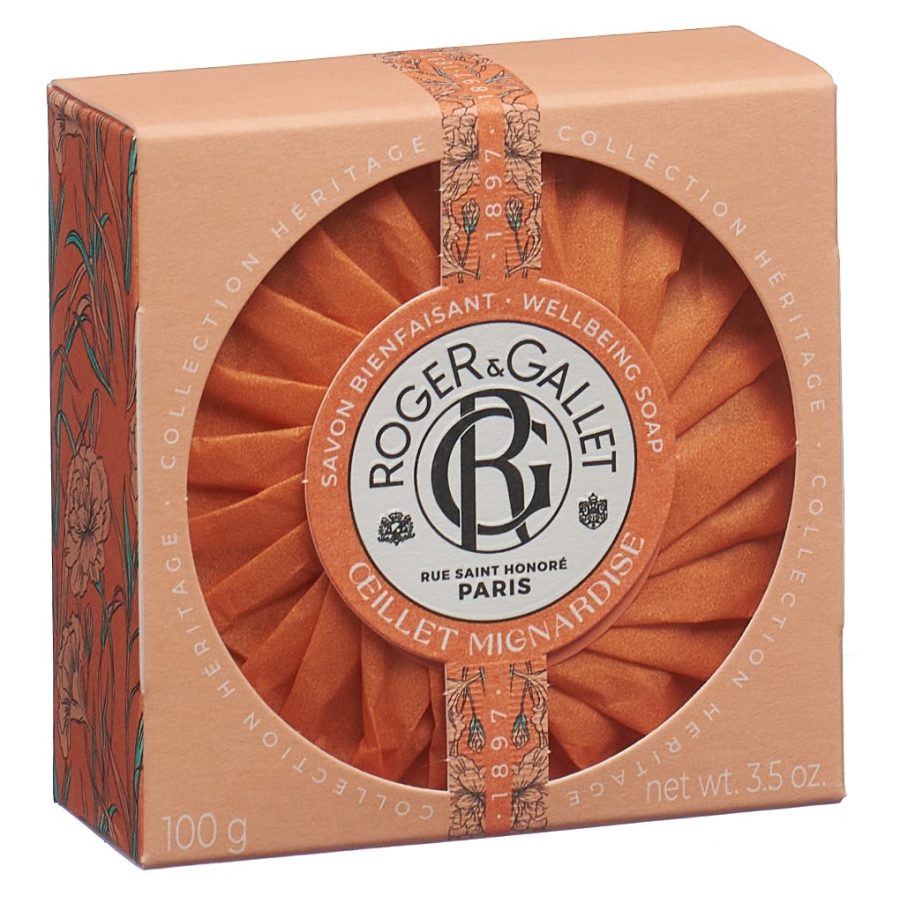 Roger & gallet ŒILLET MIGNARDISE wellness soap 100 gr