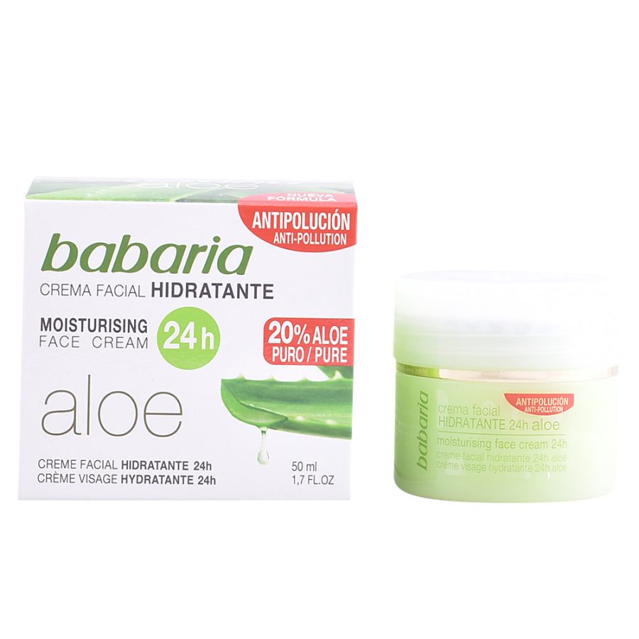 Babaria ALOE VERA moisturizing cream 24 hours 50 ml