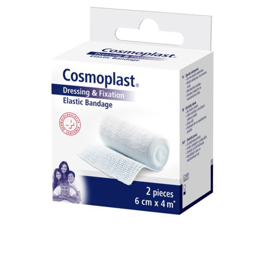 COSMOPLAST elastic bandage 6x4 cm 2 u