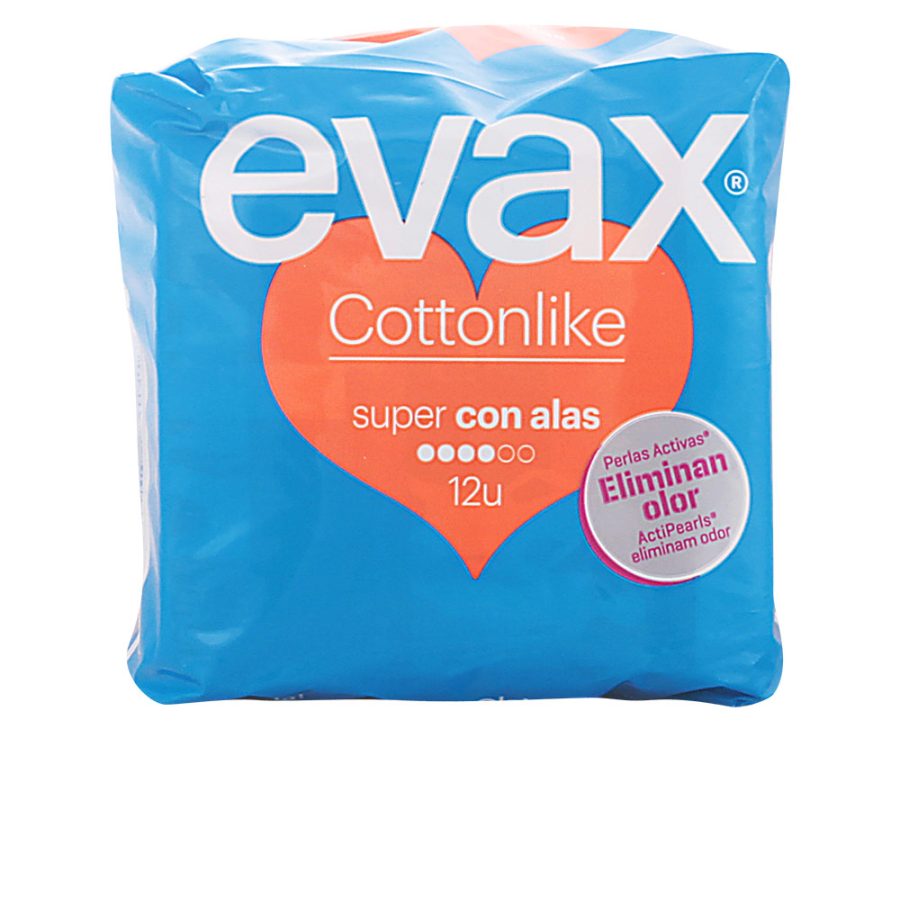 Evax COTTONLIKE compresas super alas stuk