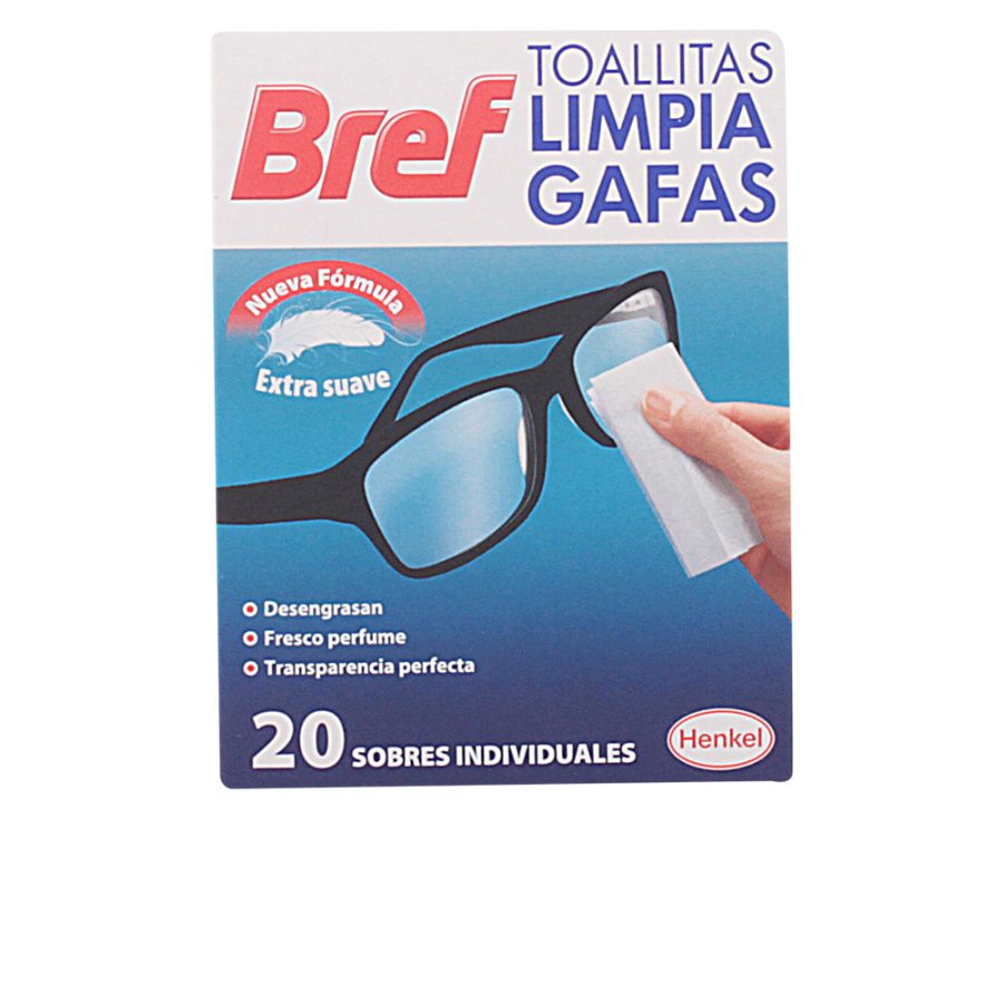 BREF toallitas limpiagafas 20 u