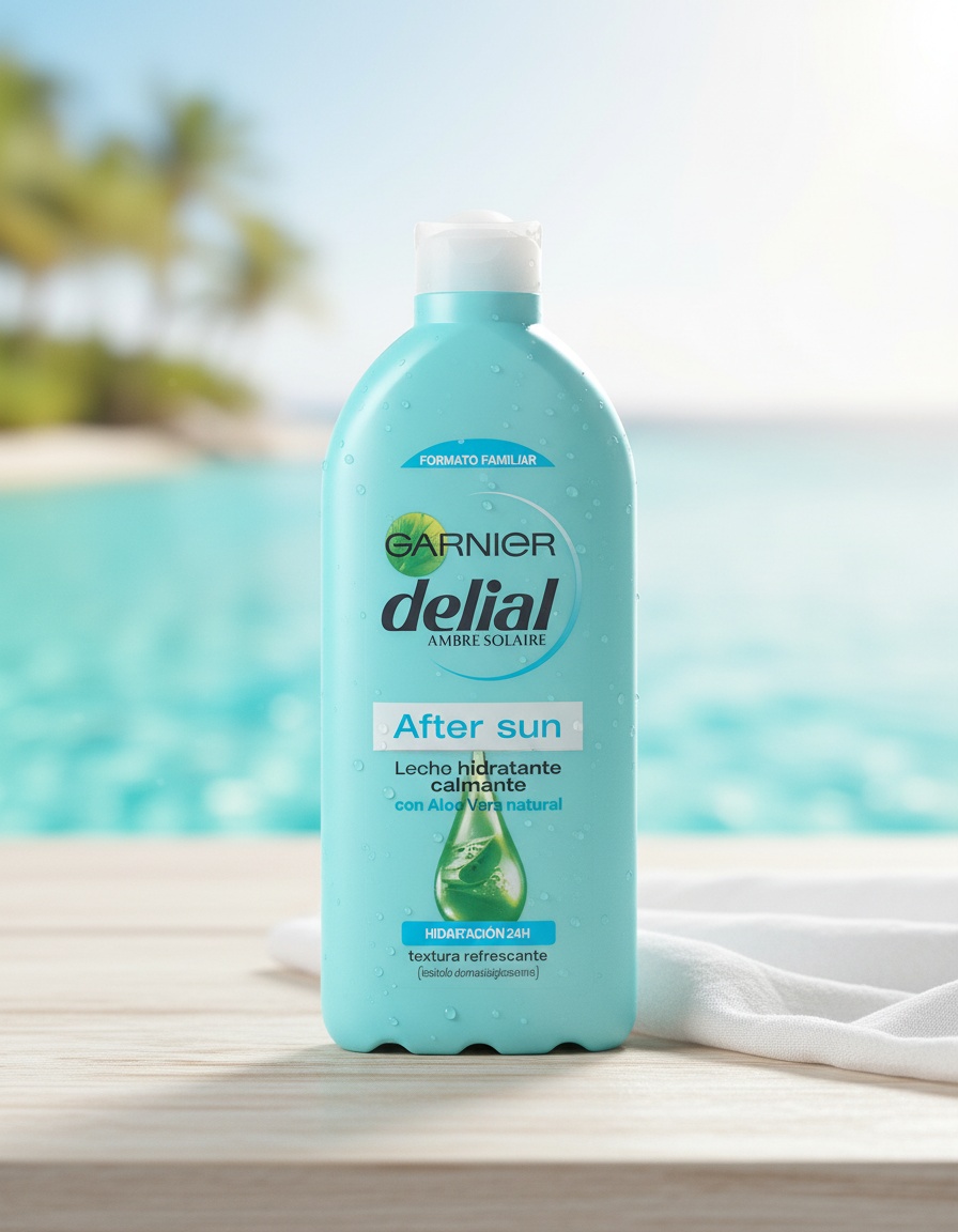 Garnier AFTER SUN MOISTURIZING aloe vera soothing milk 400 ml 2 Garnier AFTER SUN MOISTURIZING aloe vera soothing milk 400 ml - Image 2