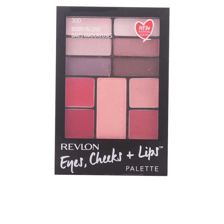 Revlon mass market PALETTE eyes, cheeks + lips