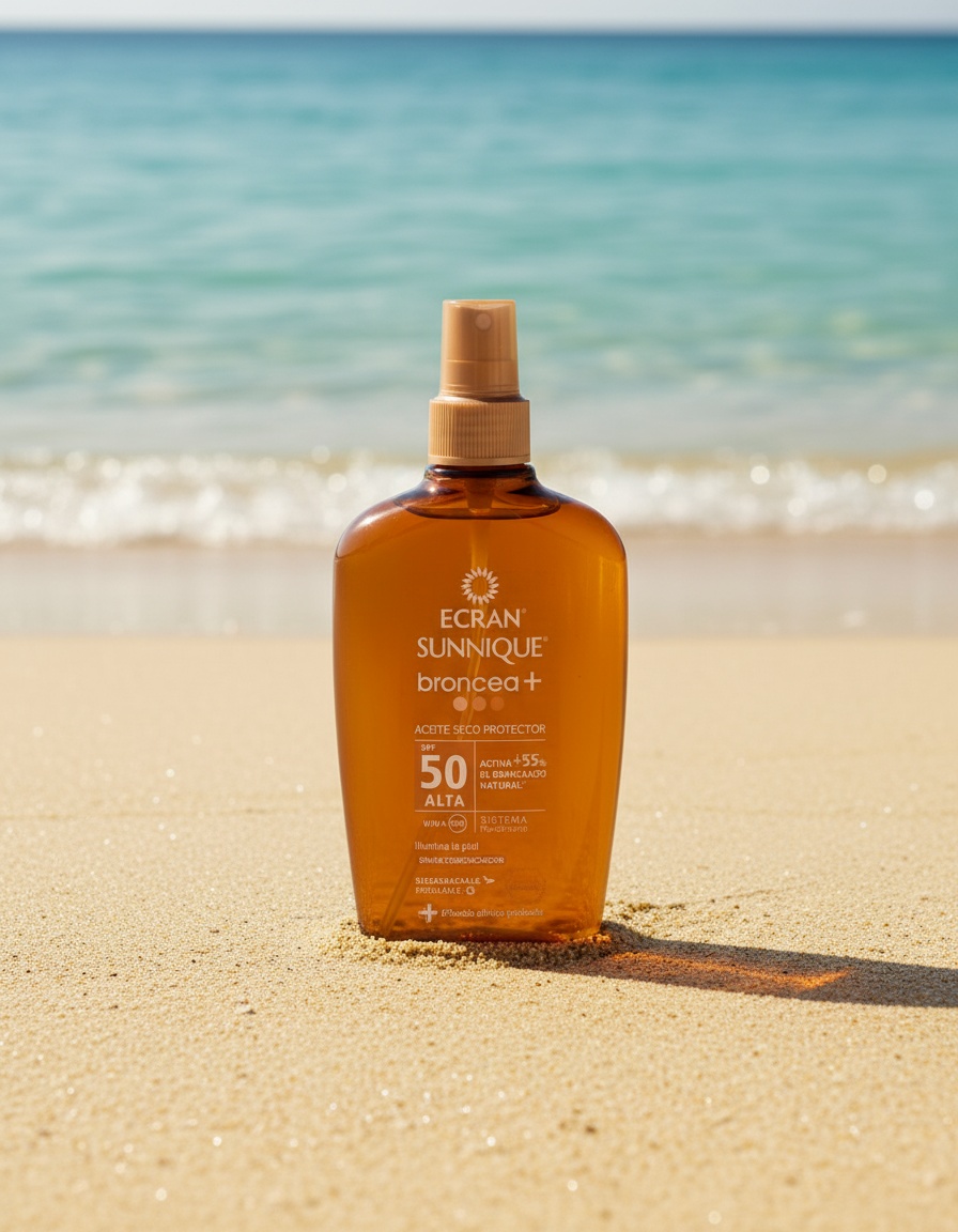 ECRAN SUNNIQUE BRONZE+ vapo oil SPF50 200 ml 2 ECRAN SUNNIQUE BRONZE+ vapo oil SPF50 200 ml - Image 2