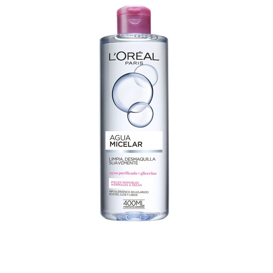 L'orÉal paris AGUA MICELAR SUAVE pieles sensibles 400 ml