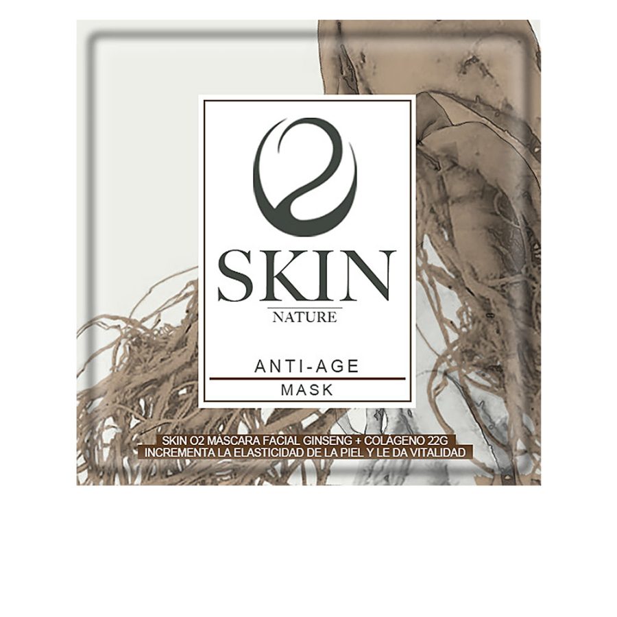 SKIN O2 máscara facial ginseng colageno 1 u