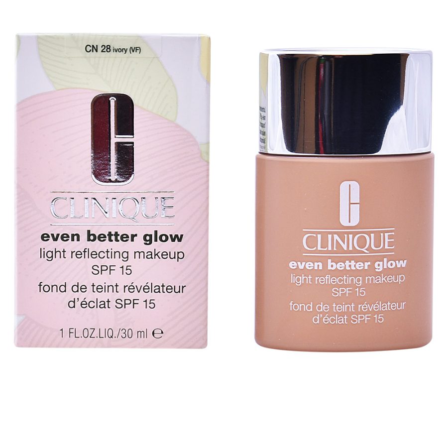 Clinique EVEN BETTER GLOW light reflecting makeup SPF15