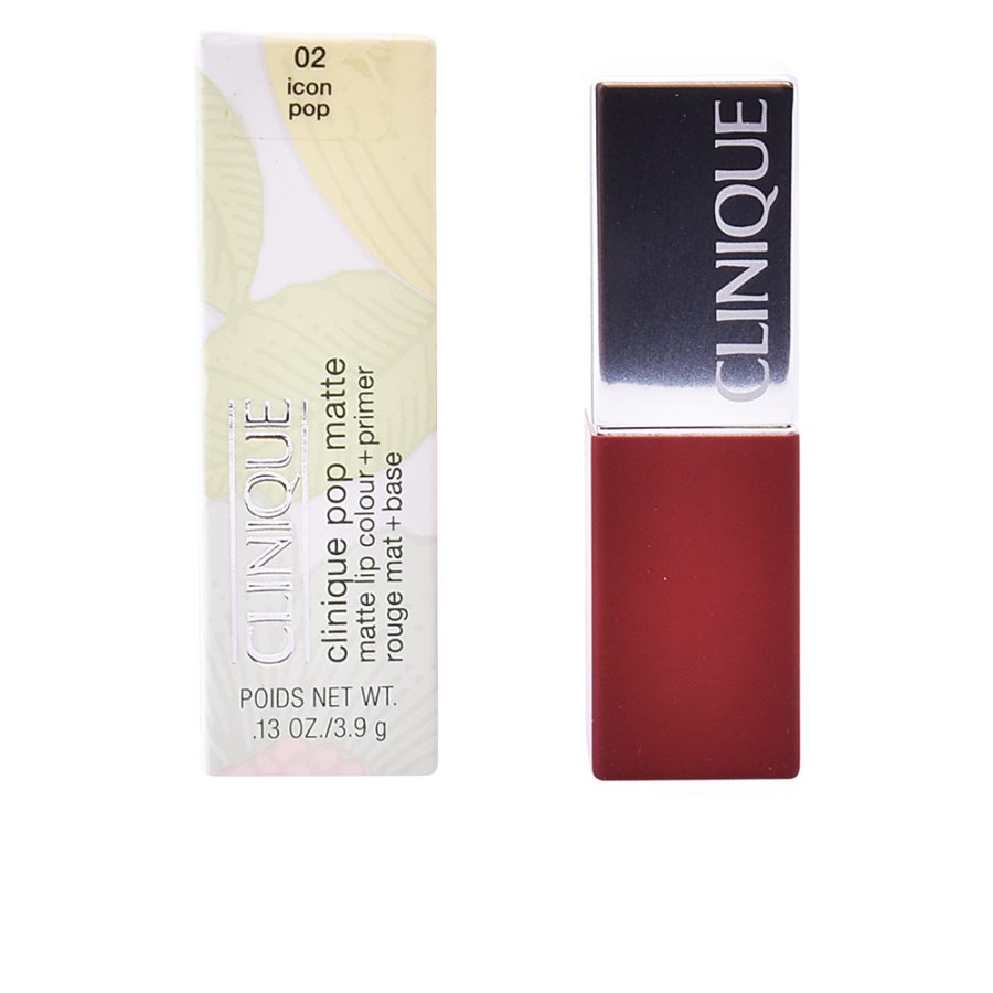 Clinique POP matte lip color + primer #02-icon pop