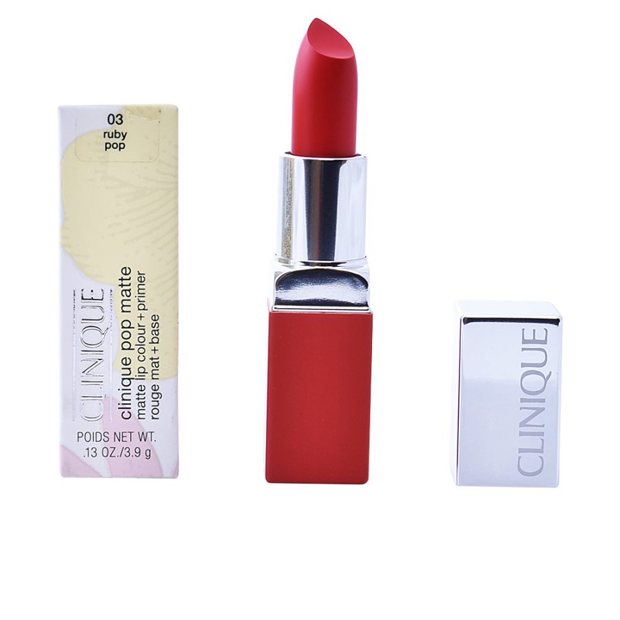 Clinique POP matte lip color + primer #02-icon pop