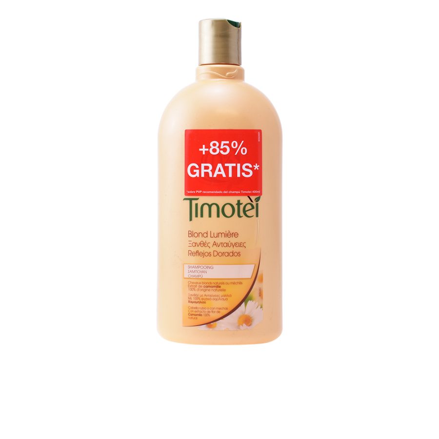 Timotei REFLEJOS DORADOS champú 750 ml