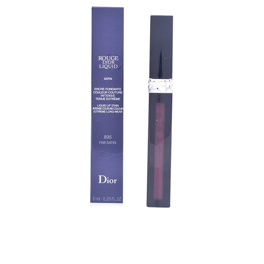 Dior ROUGE DIOR LIQUID liquid lip stain #895-fab satin