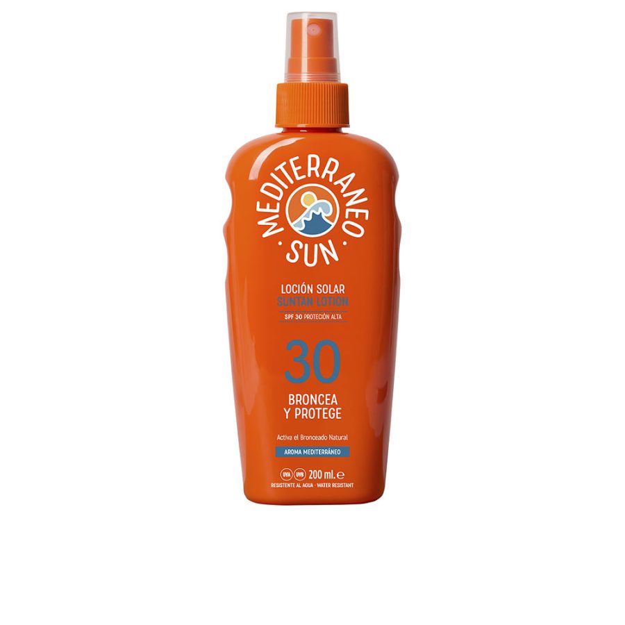 Mediterraneo sun COCONUT sunscreen dark tanning SPF30 200 ml