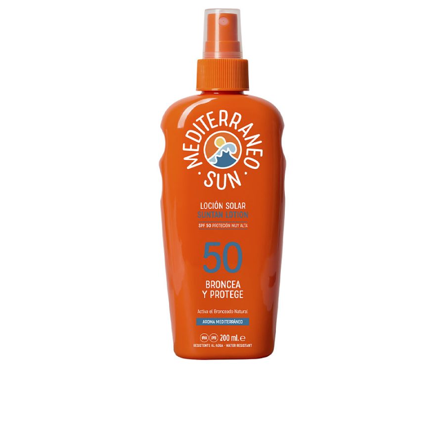 Mediterraneo sun COCONUT sunscreen dark tanning SPF50 200 ml