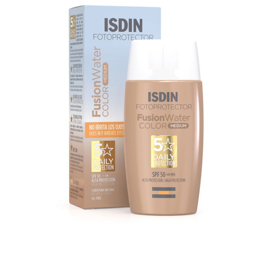 Isdin fusion water color SPF50